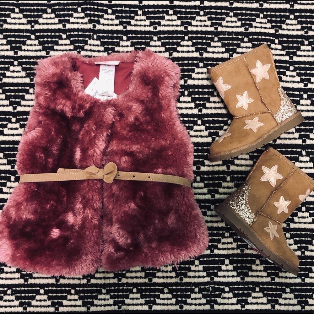 Toddler Faux Fur Vest